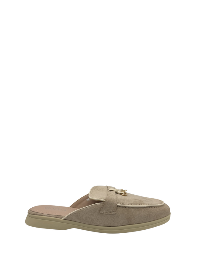 Loafer Mule - Khaki