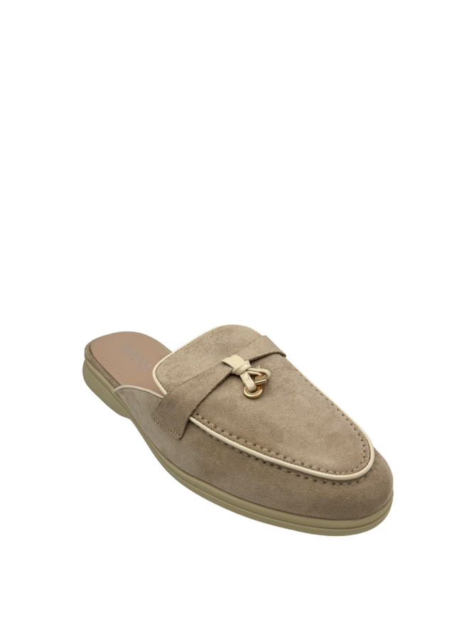 Loafer Mule - Khaki