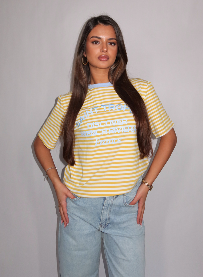Riviera tee - Yellow
