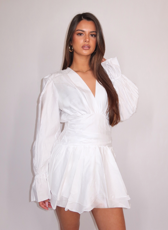 Lieke Dress - White