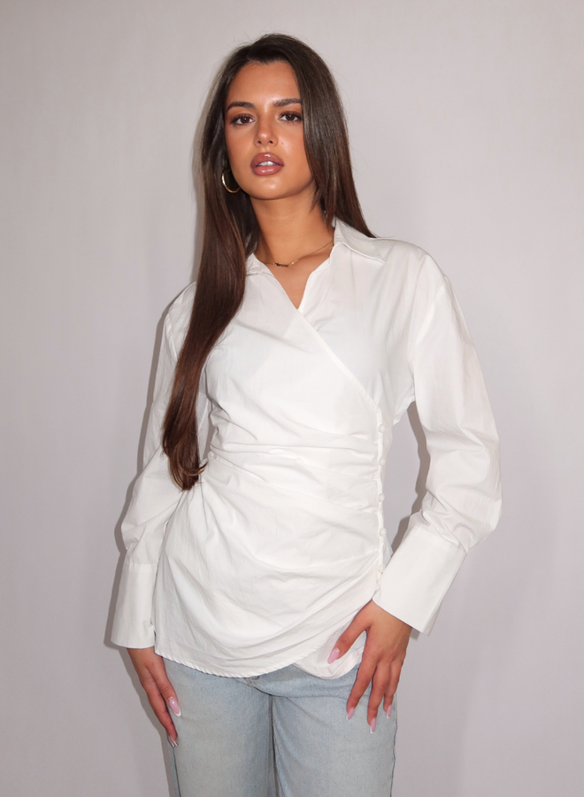 Meggy Blouse - Wit