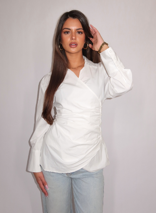 Meggy Blouse - Wit