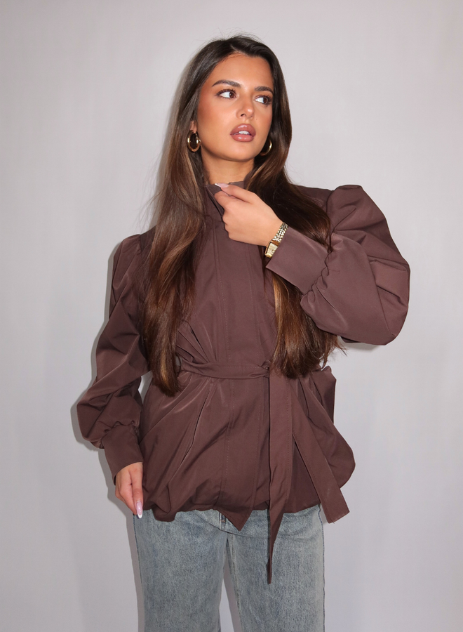 Sarah Jacket - Chocolate