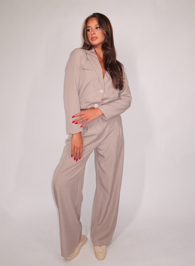 Chloe Pants - Taupe