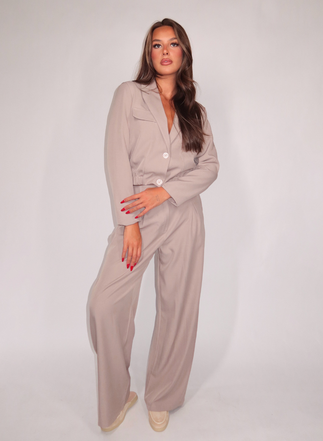Chloe Pants - Taupe