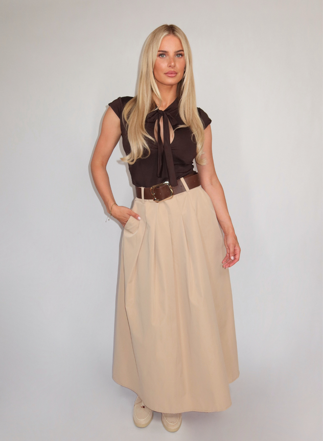 Juliet Skirt  - Beige