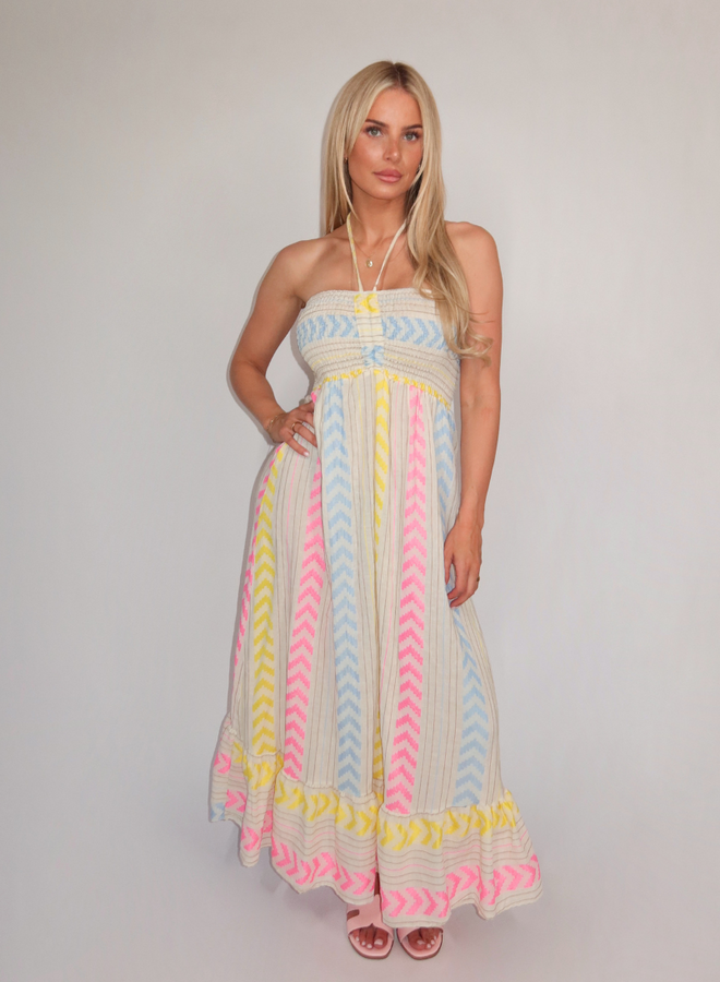 Boho Dress - Beige