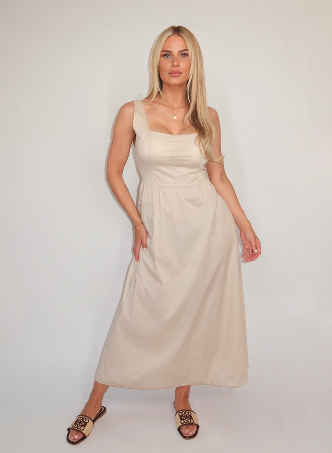 Maxi Dress - Beige