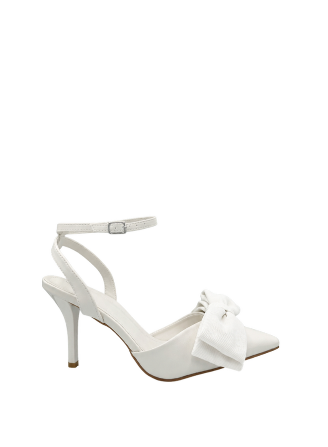 Bowie Heels - White