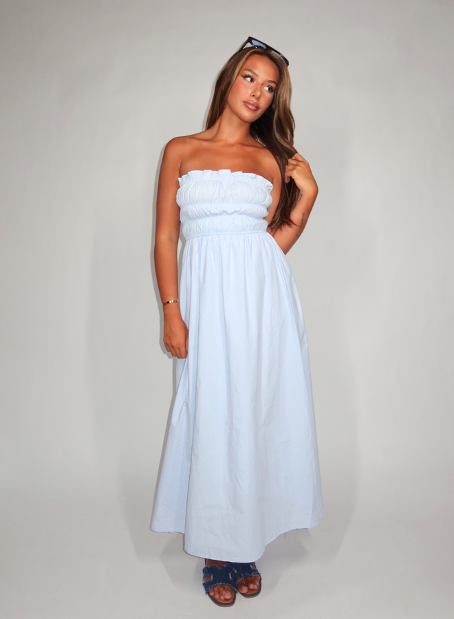 Fien Dress - Blauw