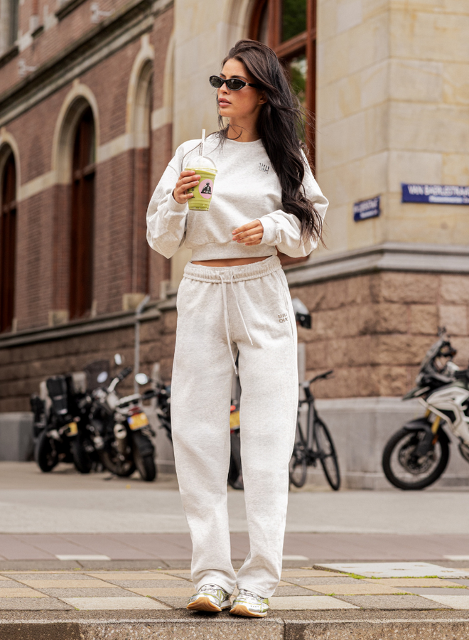 Peggy Jogger - Light Grey Marl