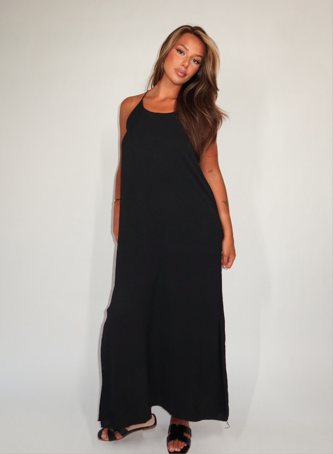 Strappy Dress - Black