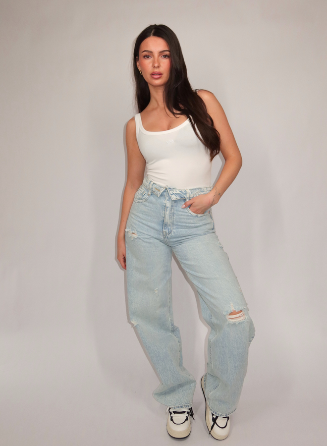 Fold Jeans - Denim