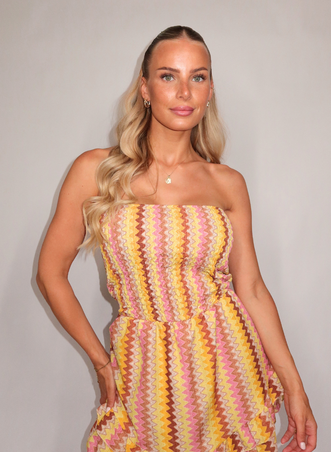 Sabine Playsuit - Geel