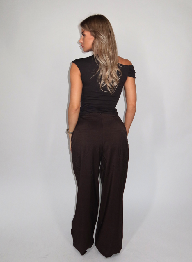 Ayla Pantalon - Bruin