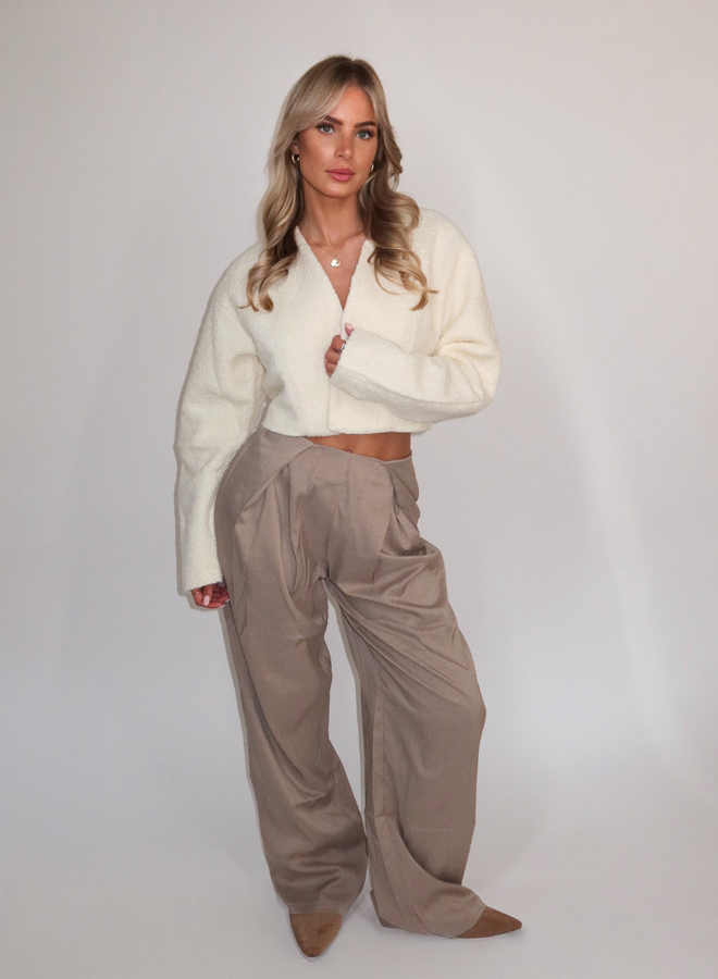 Ayla Pantalon - Taupe