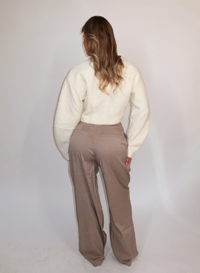 Ayla Pantalon - Taupe