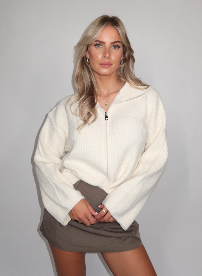 River Vest - Creme