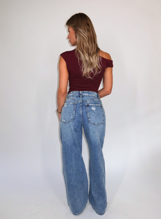 Fold Jeans - Denim