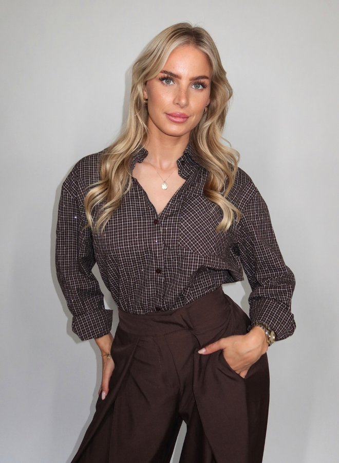 Faye Blouse - Bruin