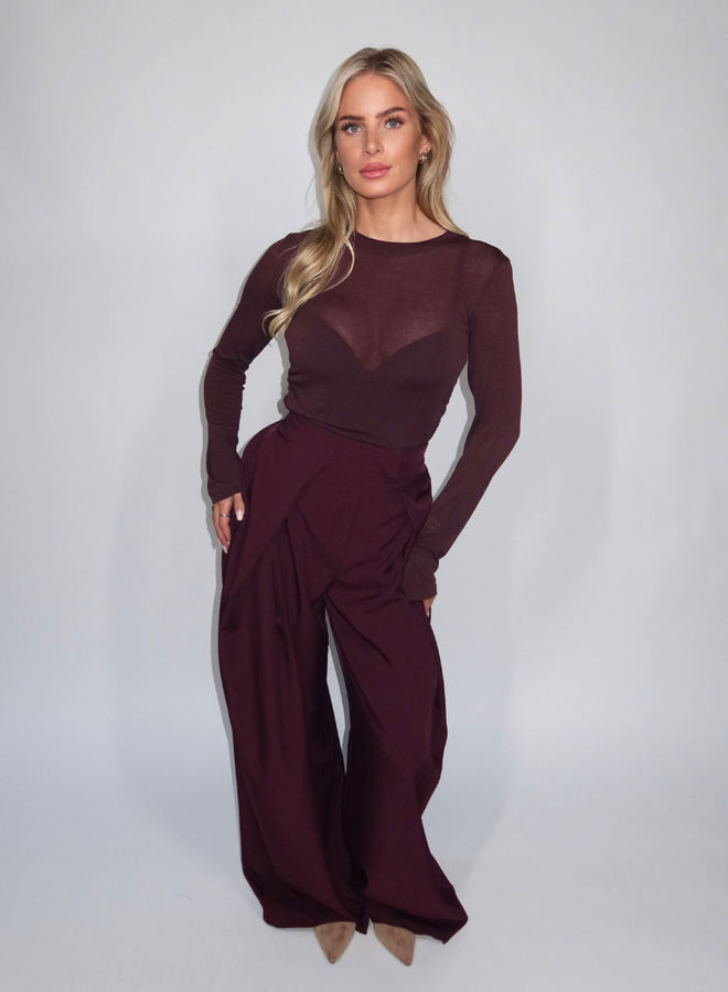 Holly Pantalon - Rood