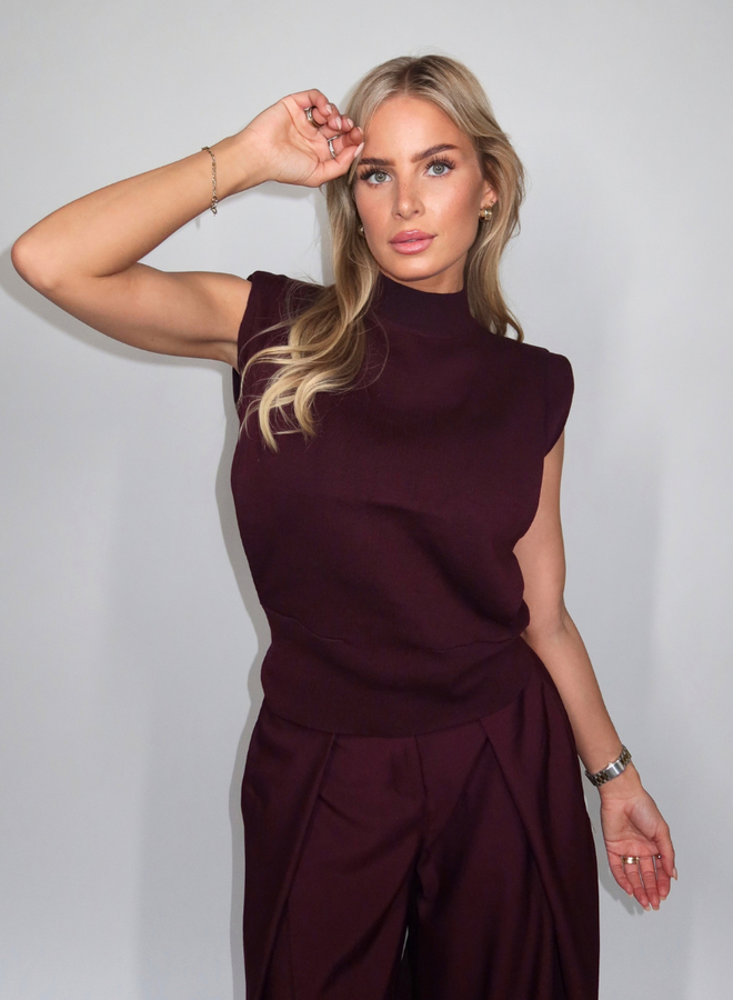 Robin Top - Rood