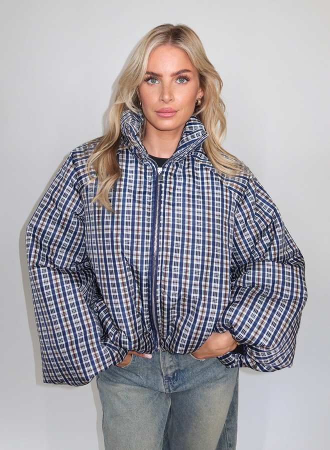 Kiki Puffer - Blauw