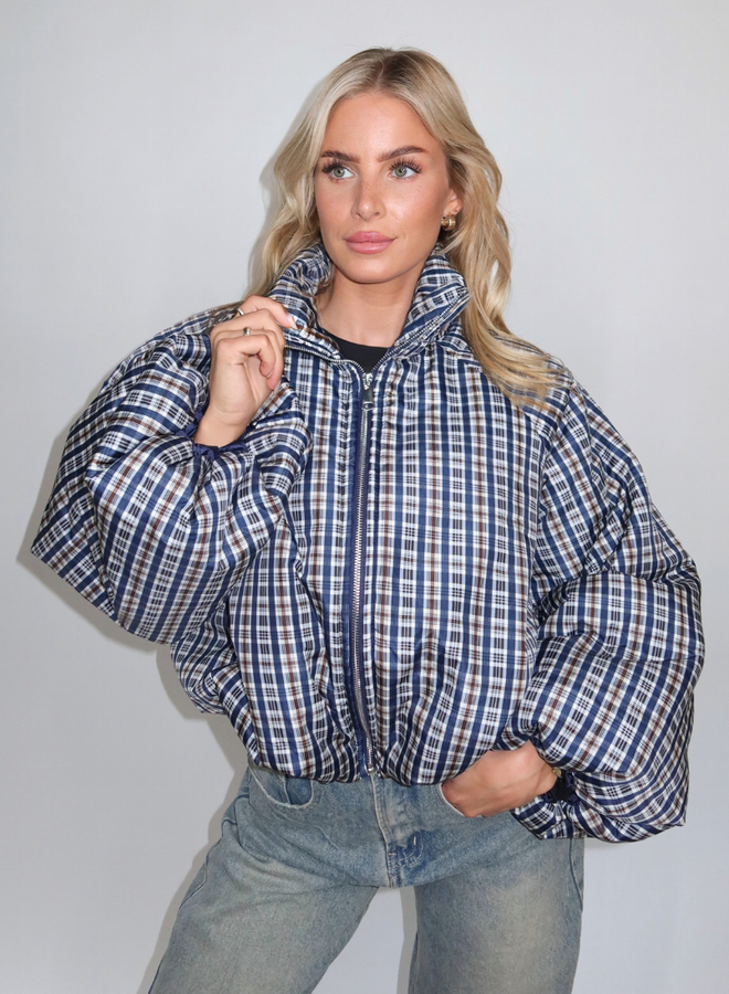 Kiki Puffer - Blauw