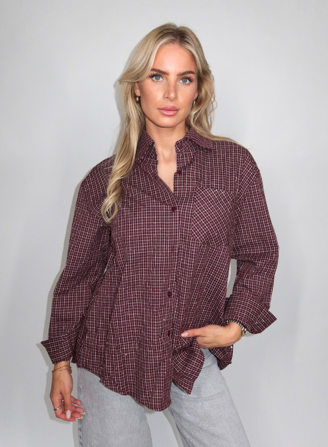 Faye Blouse - Rood