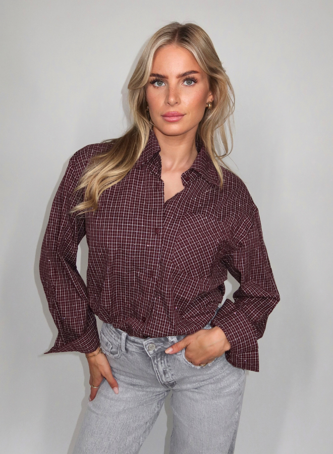 Faye Blouse - Rood