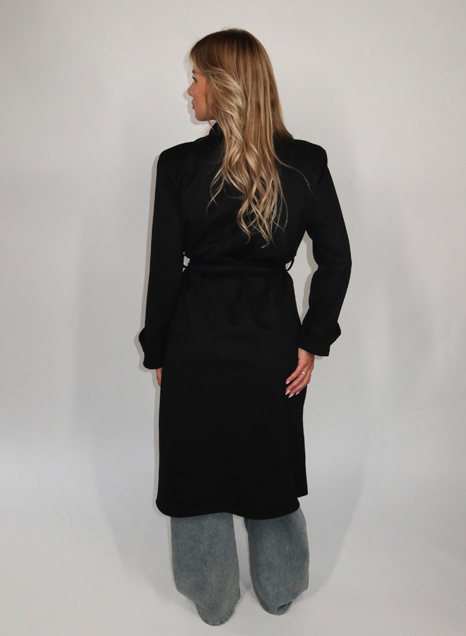 Fae Trenchcoat - Zwart