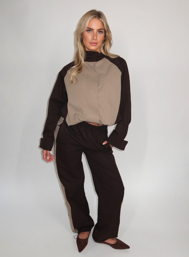 Mila Tracksuit - Bruin