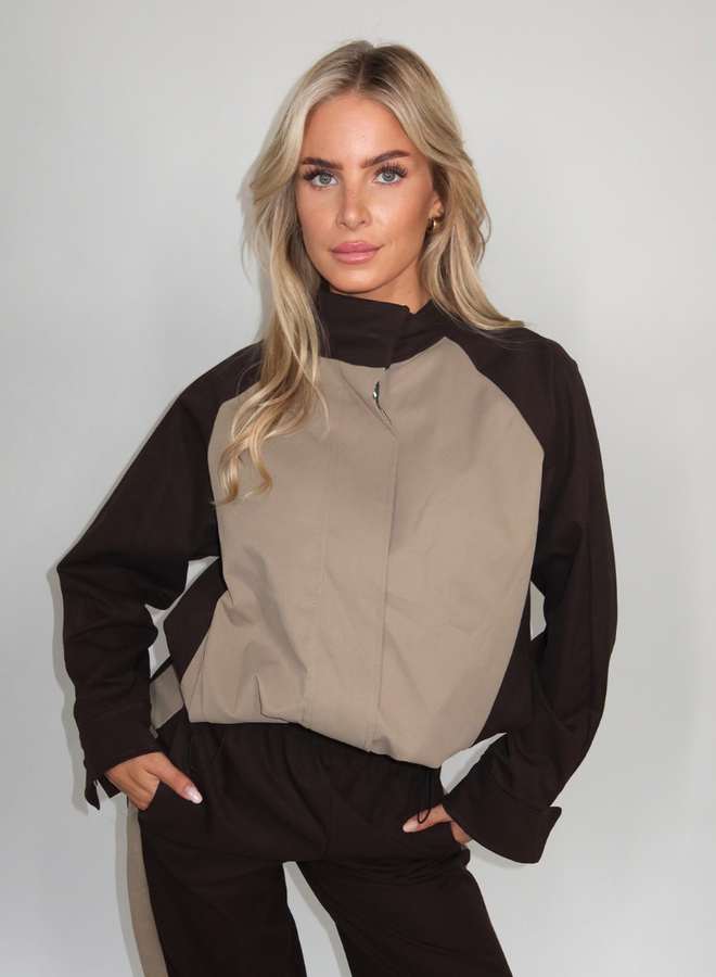 Mila Tracksuit - Bruin