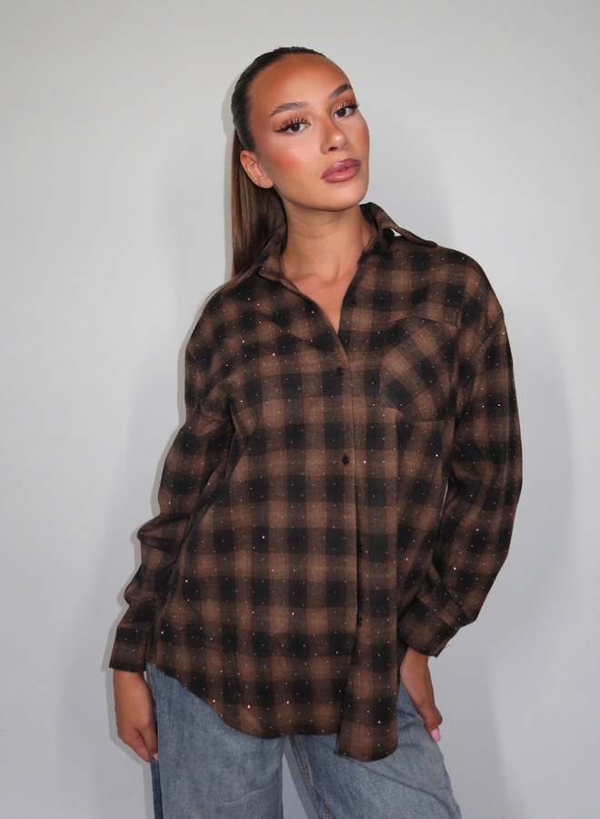 Lia Blouse - Bruin