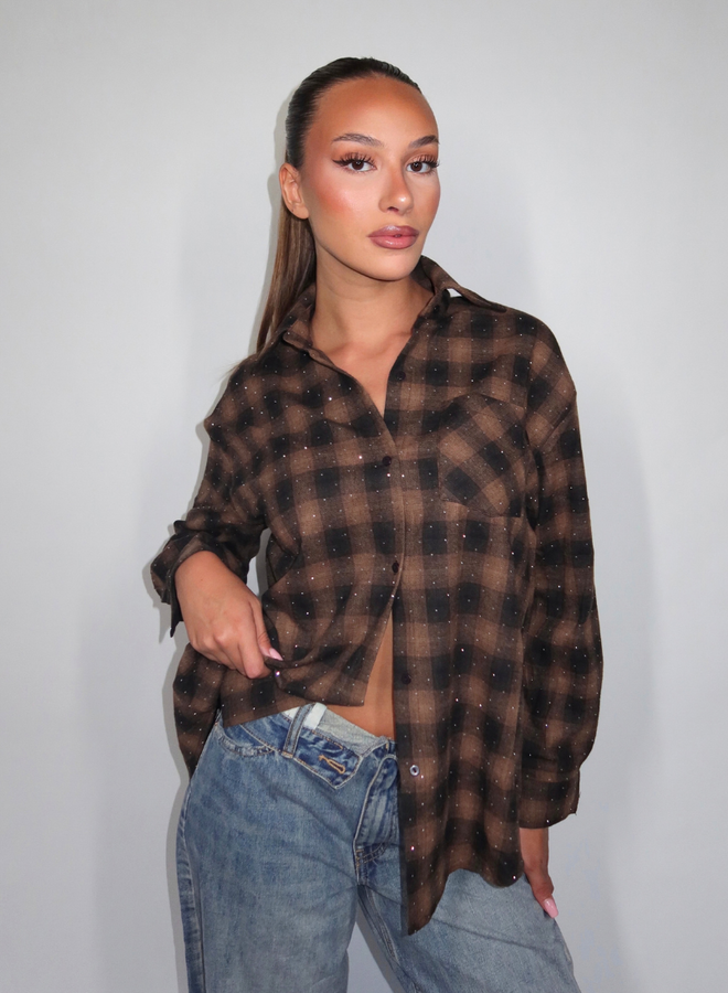 Lia Blouse - Bruin