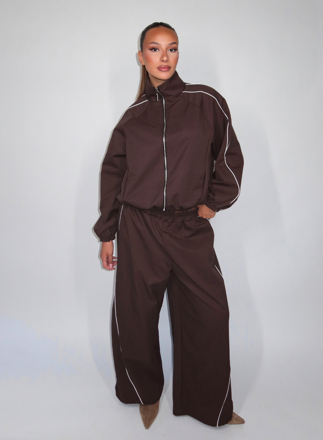Noa Tracksuit - Bruin