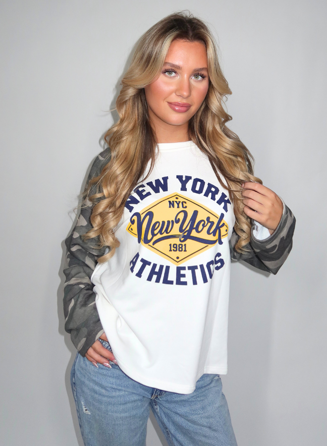 New York Longsleeve - Multikleur