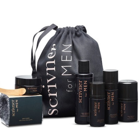 Jane Scrivner 5 Step Skin Strategy for Men Kit Bag Jane Scrivner 5 Step Skin Strategy for Men Kit Bag