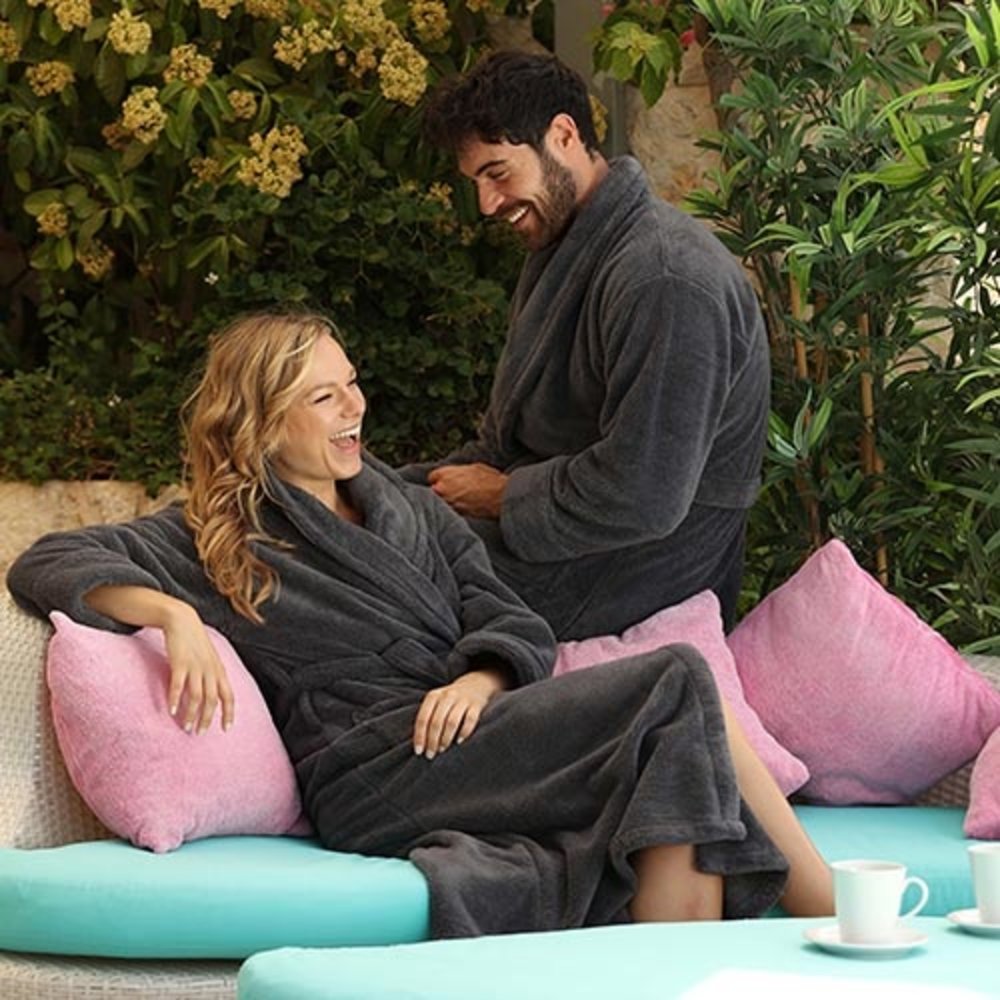 BC Softwear Fleecy  Bathrobe 300gsm BC Softwear Fleecy  Bathrobe 300gsm