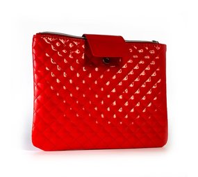 Beauty make-up bag red