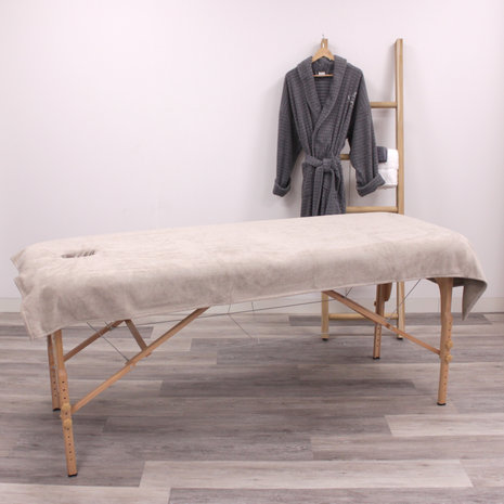 BC Softwear Supremesoft Jumbo Sheets -  met gat 100x220 cm