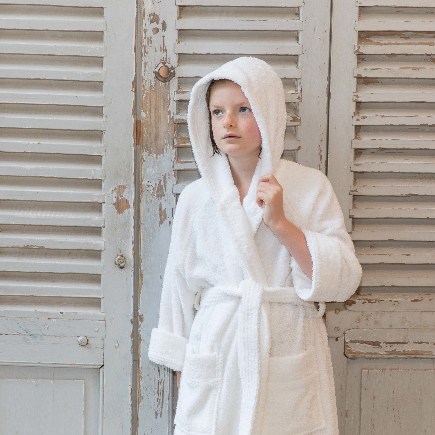 Comfy 400GSM egyptian cotton bathrobe for kids Spatreatments