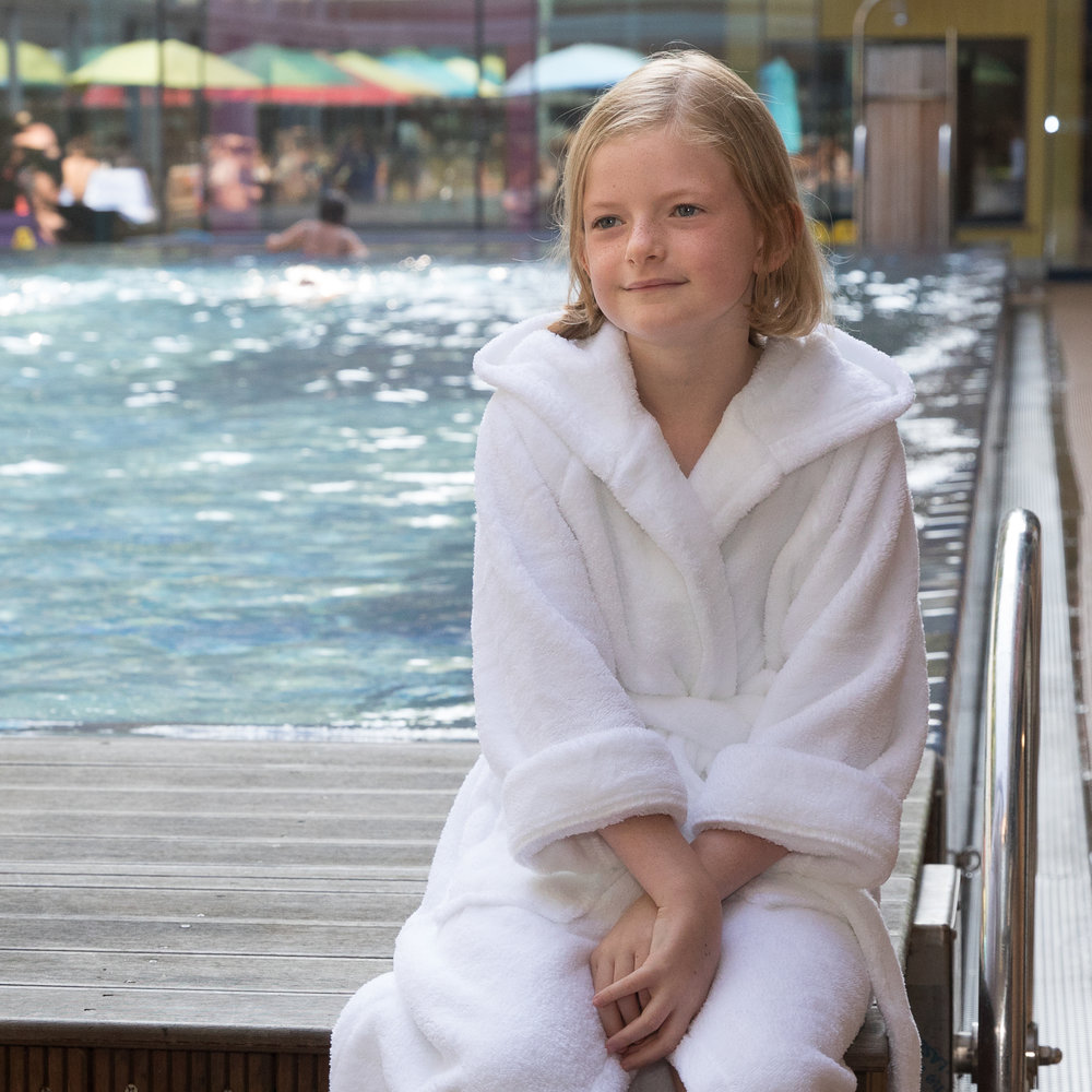 Comfy 400GSM egyptian cotton bathrobe for kids Spatreatments