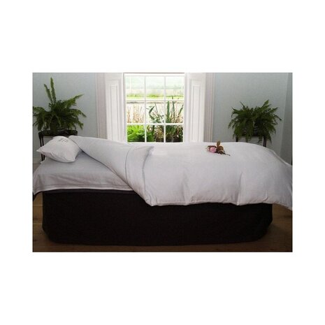 BC Softwear Pure Linnen Dekbedovertrek wit 130x200 cm (Duvet Cover) BC Softwear Pure Linnen Dekbedovertrek wit 130x200 cm (Duvet Cover)