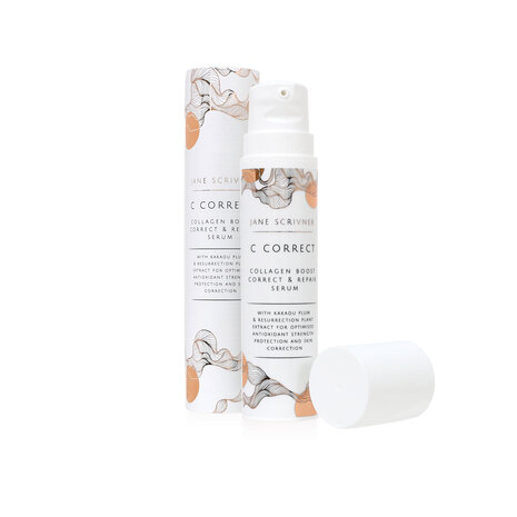 Jane Scrivner C C O R R E C T Collageen Boost, Verbeterend en Reparerend Serum Jane Scrivner C C O R R E C T Collageen Boost, Verbeterend en Reparerend Serum
