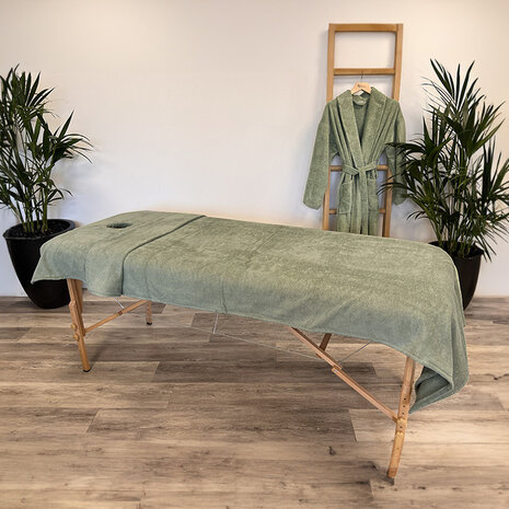 BC Softwear Supremesoft Jumbo Sheets -  met gat 100x220 cm