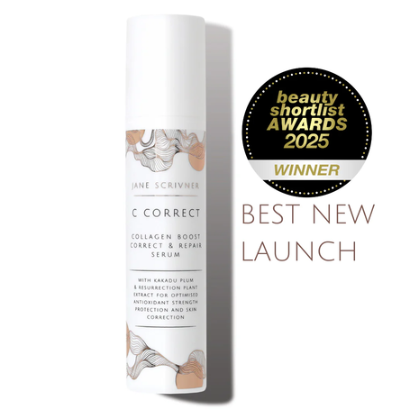 Jane Scrivner C C O R R E C T Collageen Boost, Verbeterend en Reparerend Serum Jane Scrivner C C O R R E C T Collageen Boost, Verbeterend en Reparerend Serum