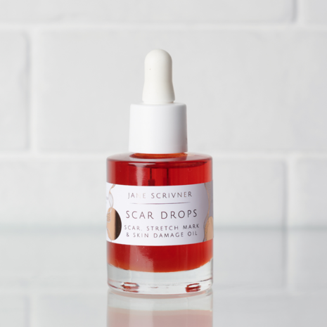 Jane Scrivner SCAR DROPS Olie voor littekens, striae en huidbeschadiging
