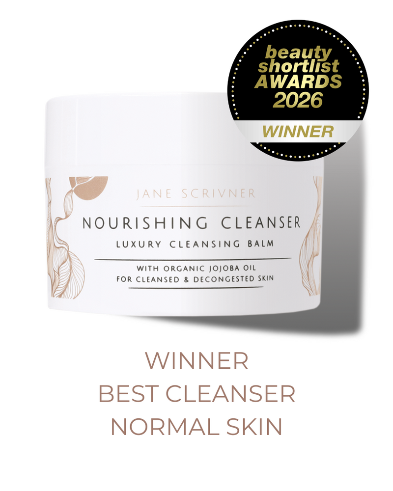 Jane Scrivner nourishing cleanser withoud mitts