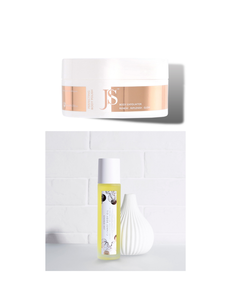 Bestel 5 x Perfecting Body Polish + 5 x Cleanse Body Splash Oil en ontvang 15% korting. Bestel 5 x Perfecting Body Polish + 5 x Cleanse Body Splash Oil en ontvang 15% korting.